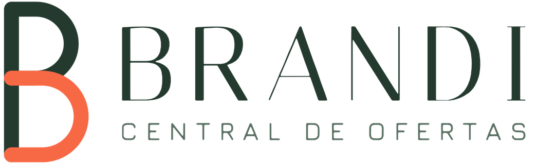 Brandi — Central de Ofertas, green and coral signature